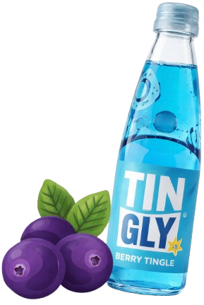 Tingly Berry Tingle Blueberry Soda - Modern Indian Fruit Fizz